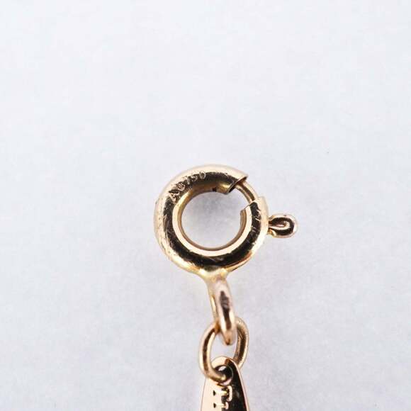 TIFFANY 18k Gold Diamond Charm Bracelet - Picture 6 of 7